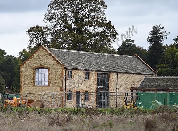 Beckham's barn showing the new "Crittall" windows and doors