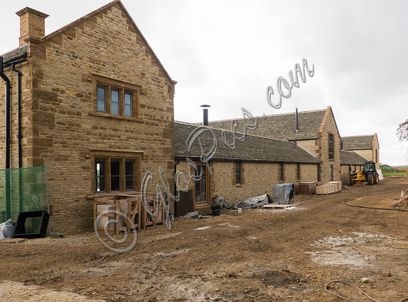 exterior view of barns