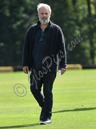 Sam Mendes in cricket whites