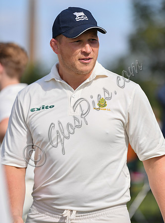 Dylan Hartley in cricket whites