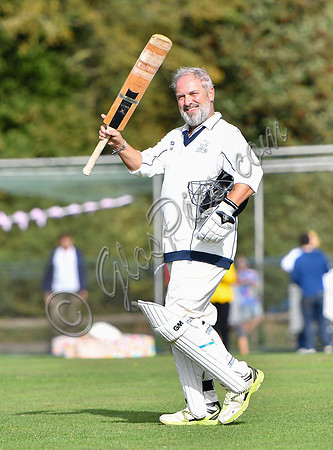 Sam Mendes in cricket whites