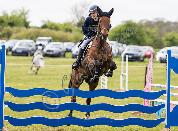 Zara Tindall on "Pinch Me" at Calmsden Horse Trials