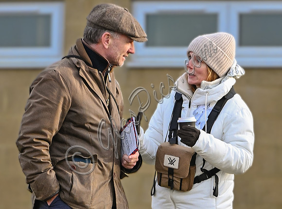 Christian Horner and Geri Horner