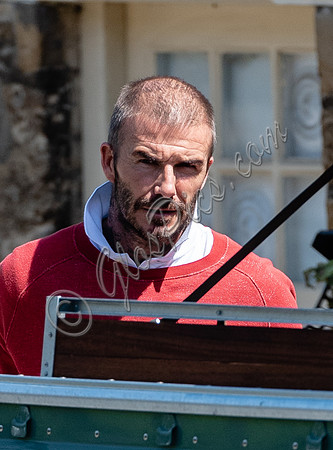 David Beckham, quarantine buzzcut