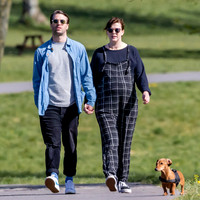 Viewpoint and Iron Lady actress Alexandra Roach steps out with husband Jack Scales, Bristol, United Kingdom - 22nd April, 2021
