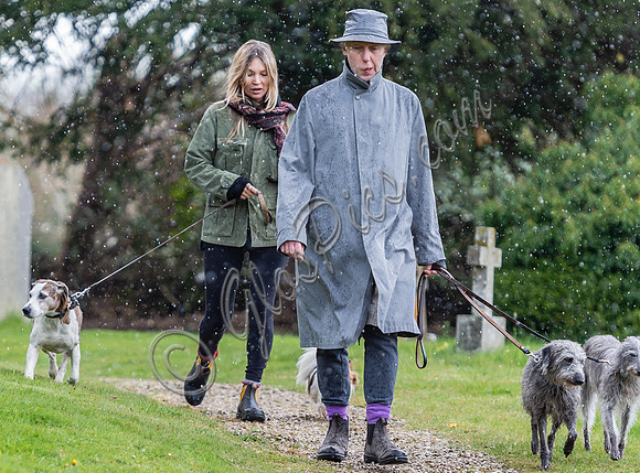Kate Moss and James Brown wearing Blundstone boots
