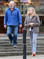 Keith Allen and Tamzin Malleson in Cheltenham - 29th January, 2018