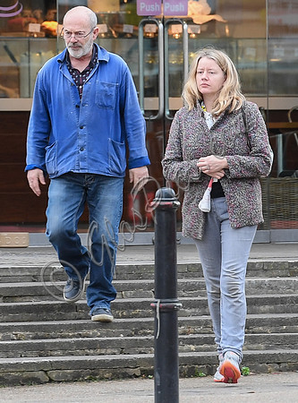 Keith Allen and Tamzin Malleson, casual