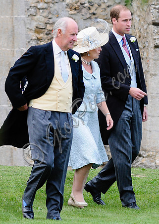 Earl and Countess of Romney, with HRH Duke of Cambridge