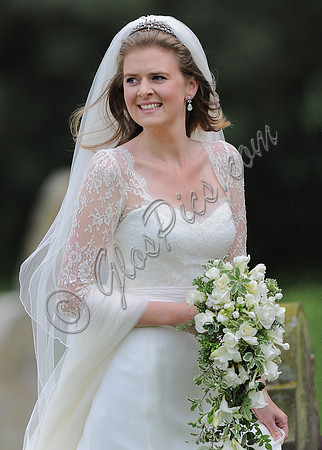 Lady Laura Marsham, bride