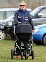 Zara Phillips takes new baby Mia to Point-to-Point Meet - 29th March, 2014