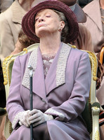 "Downton Abbey" Season 5 filming in Bampton, Oxfordshire - 11th August, 2014