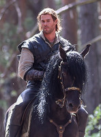 "The Huntsman" filming in the UK -July, 2015