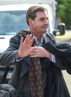 "Downton Abbey" final season 6 last days of filming at Bampton - 21st July, 2015