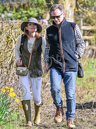 Christian and Geri Horner together