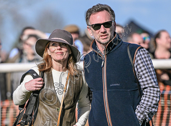 Christian and Geri Horner together