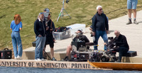 George Clooney spotted filming 1930's set "The Boys In The Boat, Swindon, Wiltshire, United Kingdom - 6th May, 2022