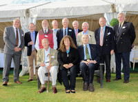 Countess Sarah Bathurst surrounded by sheriffs and deputies, past, present and future
