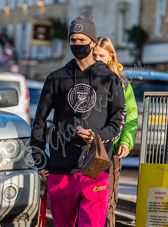 Romeo Beckham and Mia Regan