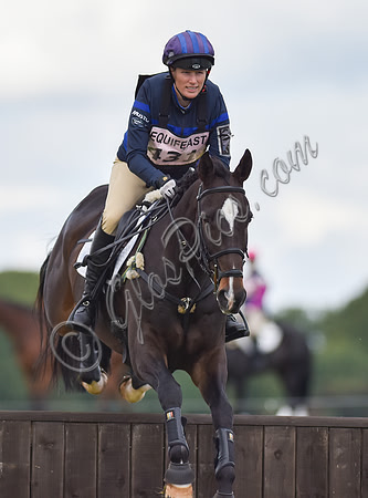 Zara Tindall riding Castle Black