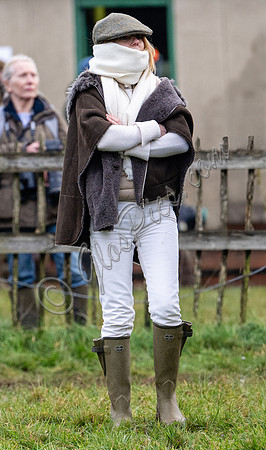 Former Spice Girl, Geri Halliwell Horner at Point to Point races in Worcestershire.