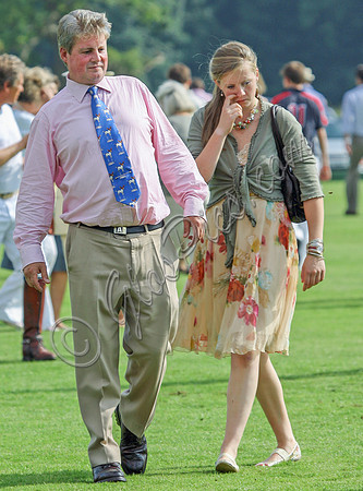 The 9th Earl Bathurst with his daughter the Hon. Rosie Meriel Lilias Bathurst