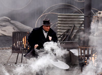 ian Peck on set of Peaky Blinders