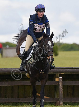 Zara Tindall riding Castle Black