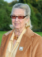 portrait shot of Gloria, Dowager Countess Bathurst