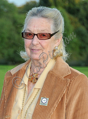 portrait shot of Gloria, Dowager Countess Bathurst