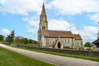 St Mark's Church, Englefield, exterior views