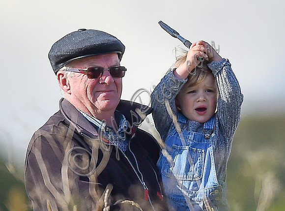 Mia Tindall waving riding crop