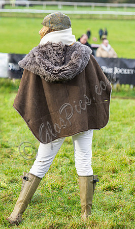 Former Spice Girl, Geri Halliwell Horner at Point to Point races in Worcestershire.