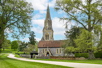 St Mark's Church, Englefield, exterior views
