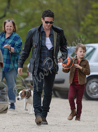 Dave Gardner and son Gray.