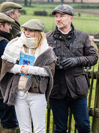 Former Spice Girl, Geri Halliwell Horner at Point to Point races in Worcestershire.