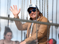 Celebrity chef Jamie Oliver at the Big  Feastival -  26th August, 2017