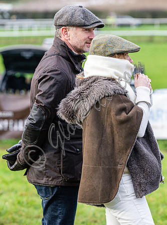 Former Spice Girl, Geri Halliwell Horner at Point to Point races in Worcestershire.