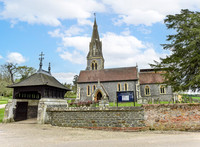 St Mark's Church, Englefield, exterior views