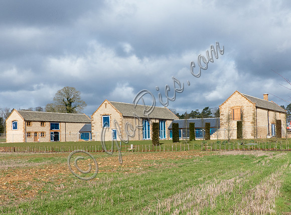 GV of Cotswold barn owned by the Beckham's